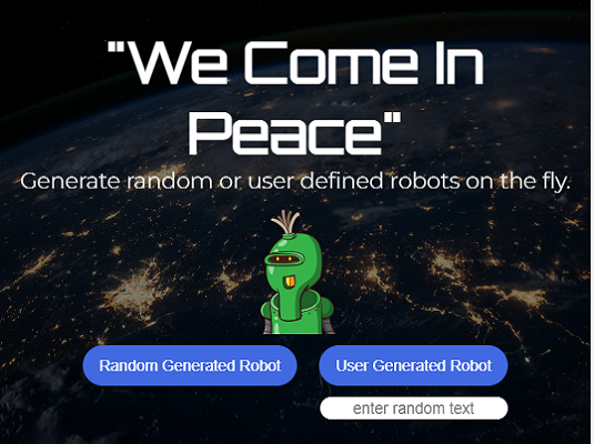 robot generator app